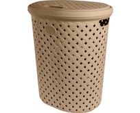 PLAST TEAM PT408711015 Rattan 42л 415х330х510мм шоколадный мокко
