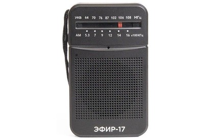 ЭФИР17 УКВ 64108МГц, СВ 5301600КГц, КВ, бат. 2*AA