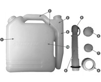 CHAMPION C1010 Емкость 1литр для приг. топл. смеси