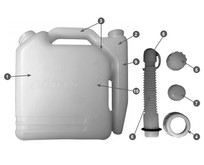 CHAMPION C1011 Емкость 2 литра для приг. топл. смеси