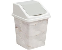 VIOLET с подвижной крышкой 10л квадратное с декором 