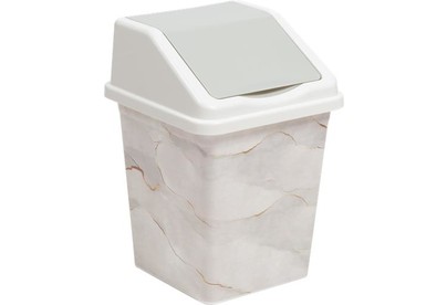 VIOLET с подвижной крышкой 10л квадратное с декором 