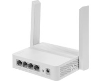 CUDY WiFi роутер WR300, WiFi 4, N300, 2.4ГГц, 3 LAN, белый