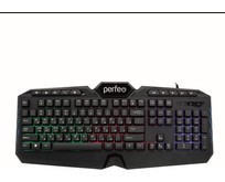 PERFEO (PF_B3410) VISION Multimedia, GAME DESIGN, подсв. 3 цвет USB, чёрн