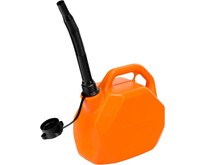 STELS Канистра для ГСМ, пластиковая, со скошенными углами, 5 литров 53110