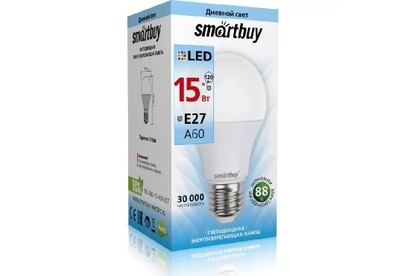 SMARTBUY (SBLA601540KE27) 15W/4000/E27