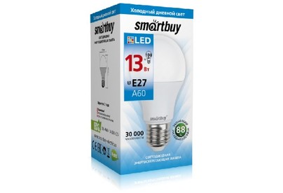 SMARTBUY (SBLA601360KE27) 13W/6000/E27
