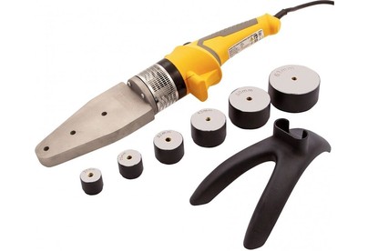 DENZEL Аппарат для сварки пласт. труб DWP2000, ХPRO, 2000Вт, 300 град.,компл насадок, 20  63 мм 9