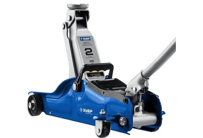 ЗУБР 430562K подкатной, 2,0т, кейс