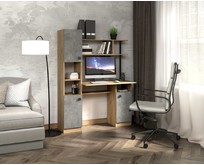 БИТЕЛ СТОЛ СК 7 ДУБ ЗОЛОТОЙ КРАФТ/БЕТОН