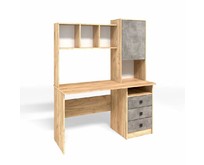 БИТЕЛ СК9 Дуб крафт золотой/Бетон