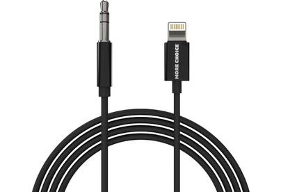 MORE CHOICE (4610196409837) UK28i AUX 3.5mm Lightning 8pin 1м Black