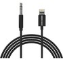 MORE CHOICE (4610196409837) UK28i AUX 3.5mm Lightning 8pin 1м Black