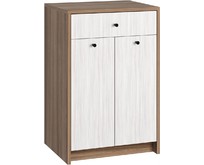 МЕБЕЛЬКОМПЛЕКС ЛАЙТ Комод 1Я Шимо темный/Шимо светлый (1 кор.)