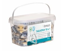 BREZO Таблетки ALL IN 1 безфосфатные для посудомоечной машины, 100 шт