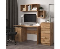 НКМЕБЕЛЬ STERN стол письменный Т5 (16 мм) Дуб Вотан 72674929 (1 кор.)