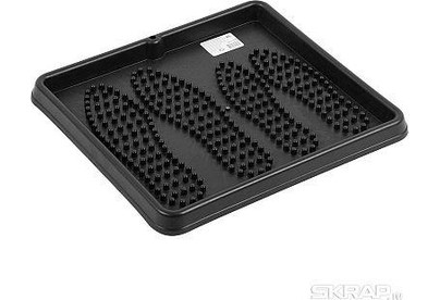 РЫЖИЙ КОТ Поддон для обуви 43*39*3,5 см, полипропилен (312198)