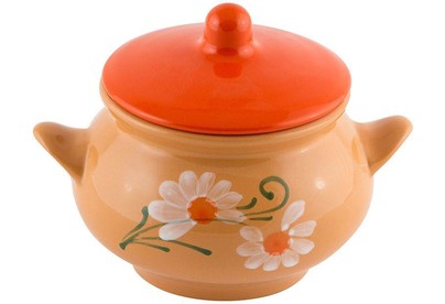 БОРИСОВСКАЯ КЕРАМИКА Горшок для жаркого 0,95 л. Русский (006807)