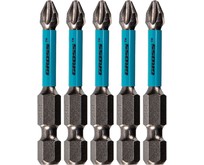 GROSS Бита торсионная PH2 x 50 мм, для ударных шуруповертов, 5 шт. 11490