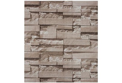 РЫЖИЙ КОТ Панель самоклеящаяся Стена 70х77см, бежевая (105724)