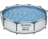 BESTWAY Бассейн каркасный 56260, 366х100 см, 9150л., фильтрнасос в комплекте