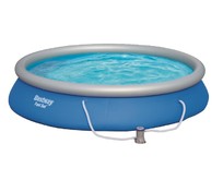 BESTWAY Бассейн с надувным бортом 457х84см 9677л 57313 (004783)