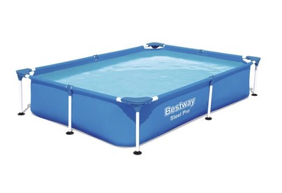 BESTWAY Каркасный бассейн 221 х 150 х 43см 1200л Steel Pro 56401 (004871)