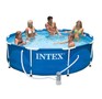 INTEX Бассейн каркасный 305х76см.+ фильтрнасос .(в коробке) Арт.28202NP
