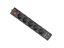 DEFENDER (99751) DFS 751 1.8 м, 5 розеток
