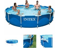 INTEX Бассейн каркасный 366х76см.+фильтрнасос . (в коробке) Арт.28212NP