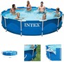 INTEX Бассейн каркасный 366х76см.+фильтрнасос . (в коробке) Арт.28212NP