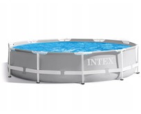 INTEX Бассейн каркасный 457х107 см (фильтрнасос+лестница+тент+подстилка) ( Арт. 26724NP)