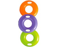 INTEX Круг надувной для плавания 76 см. Глянцевый с ручками (3 вида). Арт. 59258NP