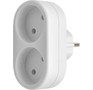DEFENDER (99106) TA02 2 розетки белый