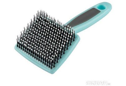 РЫЖИЙ КОТ Расческа для животных,13 см, с каплями (104138)