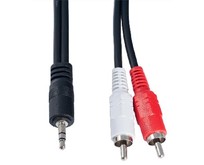 PERFEO (J2005) JACK 3.5 мм вилка  2XRCA вилка 5 м