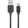 PERFEO (I4321) USB A  Lightning, 2A, черный, 2 м., TWO