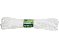 СИБРТЕХ вязаный полипропиленовый с серд. белый, 3 мм, L 20 м,