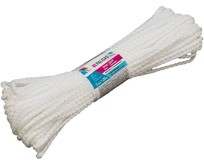 PALISAD HOME полипропиленовый с сердечником, 5 мм L 20 м, белый, Home Palisad 937115