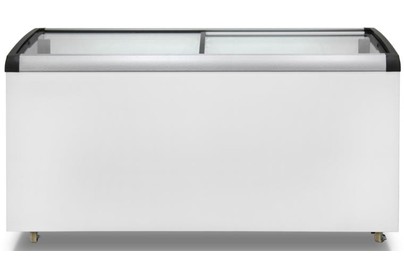 БИРЮСА CF59 590л (ларь, гнутое стекло)