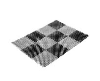 VORTEX 23005 Коврик ТРАВКА 42*56см черносерый