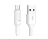 HOCO (6957531080138) X25 USB (m)microUSB (m) 1.0м  белый