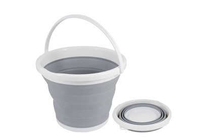 РЫЖИЙ КОТ Ведро складное круглое RFB10, 10 литров (003918)