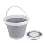 РЫЖИЙ КОТ Ведро складное круглое RFB10, 10 литров (003918)