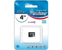 SMARTBUY (SB4GBSDCL1000) MicroSDHC 4GB Class10