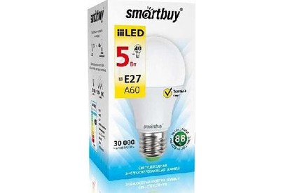 SMARTBUY (SBLA600530KE27A) 5W/3000/E27