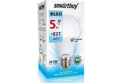 SMARTBUY (SBLA600540KE27A) 5W/4000/E27