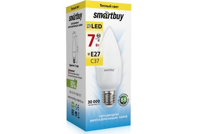 SMARTBUY (SBLC370730KE27) 7W/3000/E27