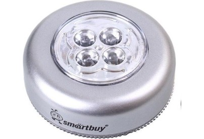 SMARTBUY (SBF831S) PUSH LIGHT, серебро