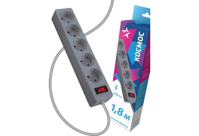 КОСМОС FKSM1.8M5G(G)  5 роз х 1,8 м, серый